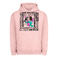 Pigment Salmon hair stylist elementary Urban Hoodie - AdoDesignShop
