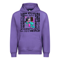 Tulip hair stylist elementary Urban Hoodie - AdoDesignShop