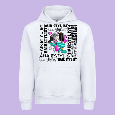 Hair Stylist Elementary Urban Hoodie Designed By Adodesignshop