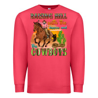 Cardinal raising hell with the hippies and the cowboys Premium Sweatshirt - texasbilliewilder