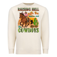 Sandshell raising hell with the hippies and the cowboys Premium Sweatshirt - texasbilliewilder