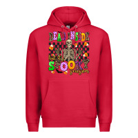 Cardinal dead inside but it's spooky season Premium Hoodie - AdoDesignShop