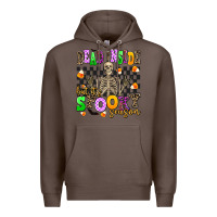 Coffee dead inside but it's spooky season Premium Hoodie - AdoDesignShop
