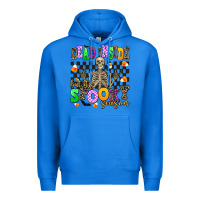 True Royal dead inside but it's spooky season Premium Hoodie - AdoDesignShop