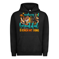 Pigment Black making nails beautiful is kinda my thing Urban Hoodie - AdoDesignShop