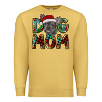 Antique Gold Christmas French Bulldog Mom Premium Sweatshirt - RanaPortraitStore