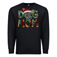 Black Christmas French Bulldog Mom Premium Sweatshirt - RanaPortraitStore