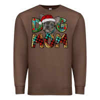 Chestnut Christmas French Bulldog Mom Premium Sweatshirt - RanaPortraitStore