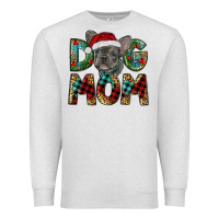 Oatmeal Heather Christmas French Bulldog Mom Premium Sweatshirt - RanaPortraitStore