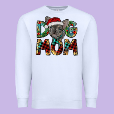Premium Sweatshirt Christmas French Bulldog Mom
