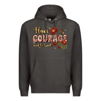 Smoke have courage and be kind Premium Hoodie - JahusDesignShop