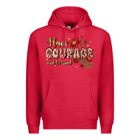 Cardinal have courage and be kind Premium Hoodie - JahusDesignShop