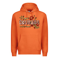 Carrot have courage and be kind Premium Hoodie - JahusDesignShop