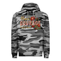 Slate Camo have courage and be kind Premium Hoodie - JahusDesignShop