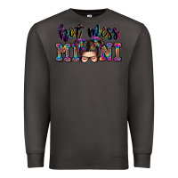 Smoke mess mini messy bun Premium Sweatshirt - Zillion Design Studio