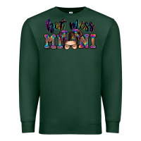 Sports Green mess mini messy bun Premium Sweatshirt - Zillion Design Studio