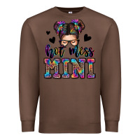 Chestnut mess mini messy bun Premium Sweatshirt - Zillion Design Studio