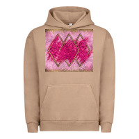 Pigment Burro pink glitter Urban Hoodie - JahusDesignShop