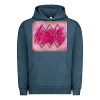 Pigment Midnight Navy pink glitter Urban Hoodie - JahusDesignShop