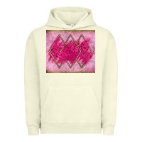 Pigment Pistachio pink glitter Urban Hoodie - JahusDesignShop