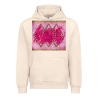 Sandshell pink glitter Urban Hoodie - JahusDesignShop