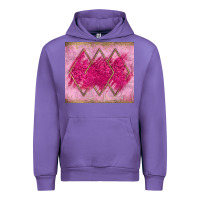 Tulip pink glitter Urban Hoodie - JahusDesignShop