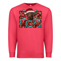 Cardinal Christmas Labrador Dog Mom Premium Sweatshirt - RanaPortraitStore