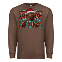 Chestnut Christmas Labrador Dog Mom Premium Sweatshirt - RanaPortraitStore
