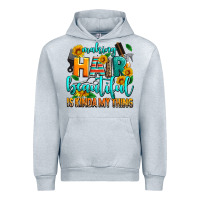 Heather Grey making hair beautiful is kinda my thing Urban Hoodie - AdoDesignShop