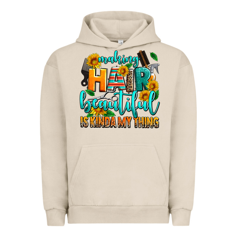 Making Hair Beautiful Is Kinda My Thing Urban Hoodie by AdoDesignShop | Teevron