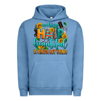 Pigment Pebble Blue making hair beautiful is kinda my thing Urban Hoodie - AdoDesignShop