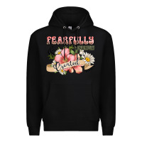 Black fearfully and wonderfully created Premium Hoodie - JahusDesignShop