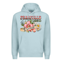 Blue Mist fearfully and wonderfully created Premium Hoodie - JahusDesignShop