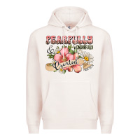 Pale Pink fearfully and wonderfully created Premium Hoodie - JahusDesignShop