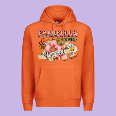 Fearfully And Wonderfully Created Premium Hoodie Designed By Jahusdesignshop