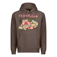 Coffee fearfully and wonderfully created Premium Hoodie - JahusDesignShop