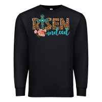 Black risen indeed Premium Sweatshirt - texasbilliewilder