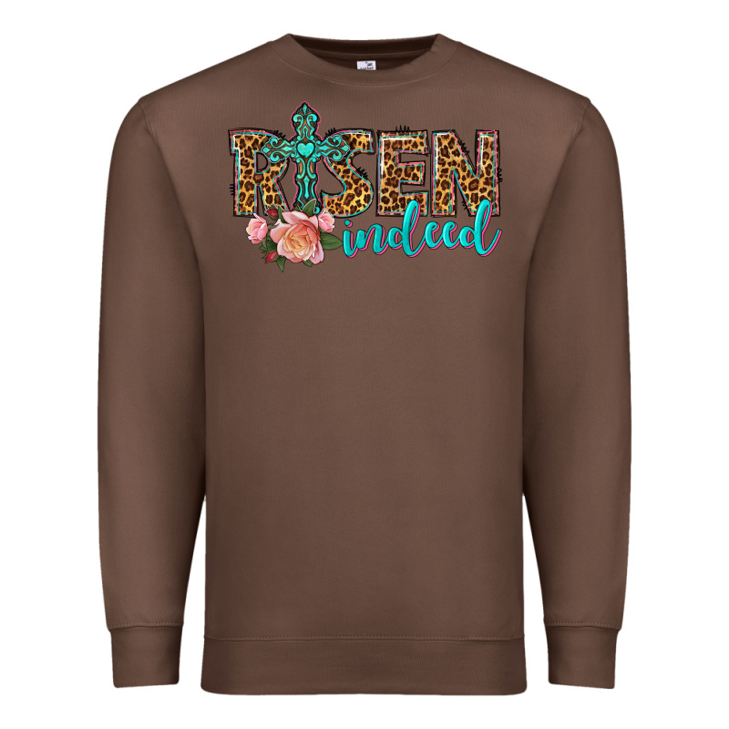 Risen Indeed Premium Sweatshirt by texasbilliewilder | Teevron