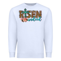 White risen indeed Premium Sweatshirt - texasbilliewilder