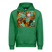 Emerald hair tech Urban Hoodie - AdoDesignShop