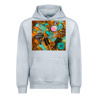 Heather Grey hair tech Urban Hoodie - AdoDesignShop