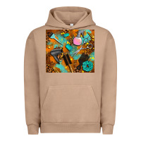 Pigment Burro hair tech Urban Hoodie - AdoDesignShop
