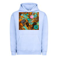 Pigment Grape Ice hair tech Urban Hoodie - AdoDesignShop