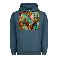 Pigment Midnight Navy hair tech Urban Hoodie - AdoDesignShop
