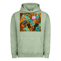 Pigment Oil Green hair tech Urban Hoodie - AdoDesignShop