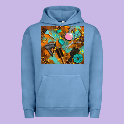 Hair Tech Urban Hoodie Designed By Adodesignshop