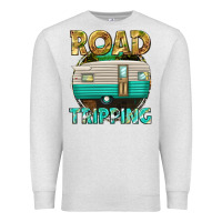 Oatmeal Heather road tripping Premium Sweatshirt - texasbilliewilder