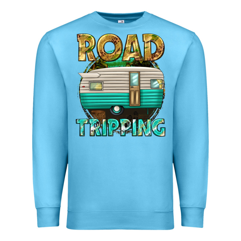 Road Tripping Premium Sweatshirt by texasbilliewilder | Teevron