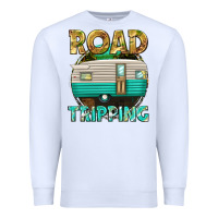 White road tripping Premium Sweatshirt - texasbilliewilder
