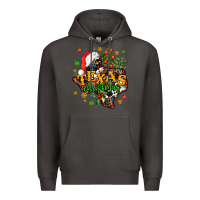 Smoke texas christmas Premium Hoodie - AdoDesignShop